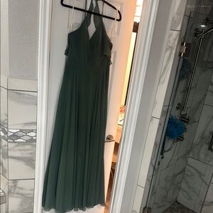 Azazie Eucalyptus Green Bridesmaids Dress